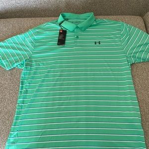 NWT Under Armour Heatgear golf shirt
